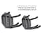 Raxgo Wall Mounted Ski Rack, Ski Wall Mount for 2 Pairs of Skis & Poles or Snowboard, Set of 2 Hooks RGWMSR2PCK - alternate 3